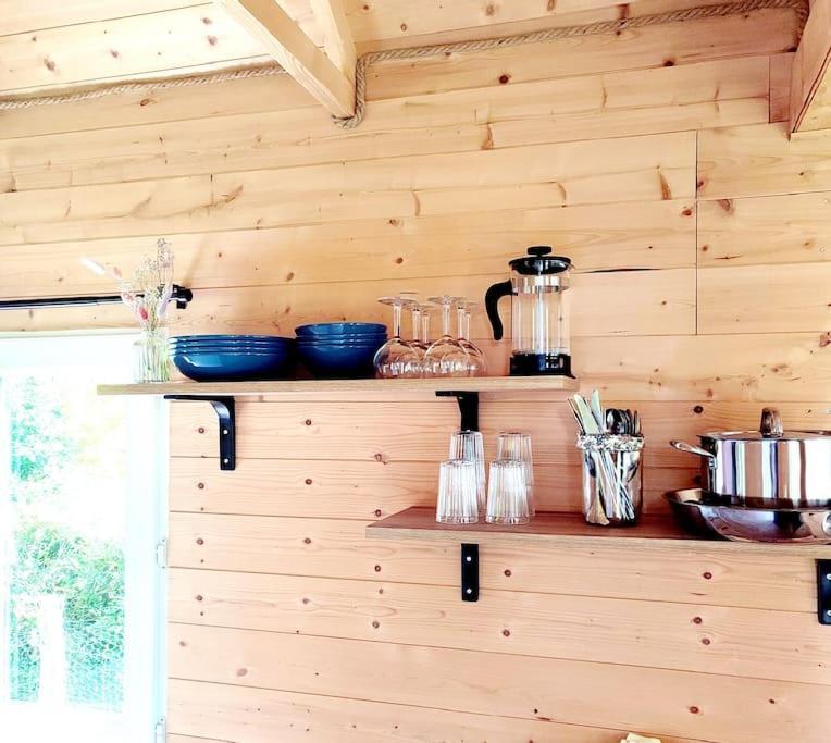 Nuit Insolite En Tiny House Questembert Esterno foto