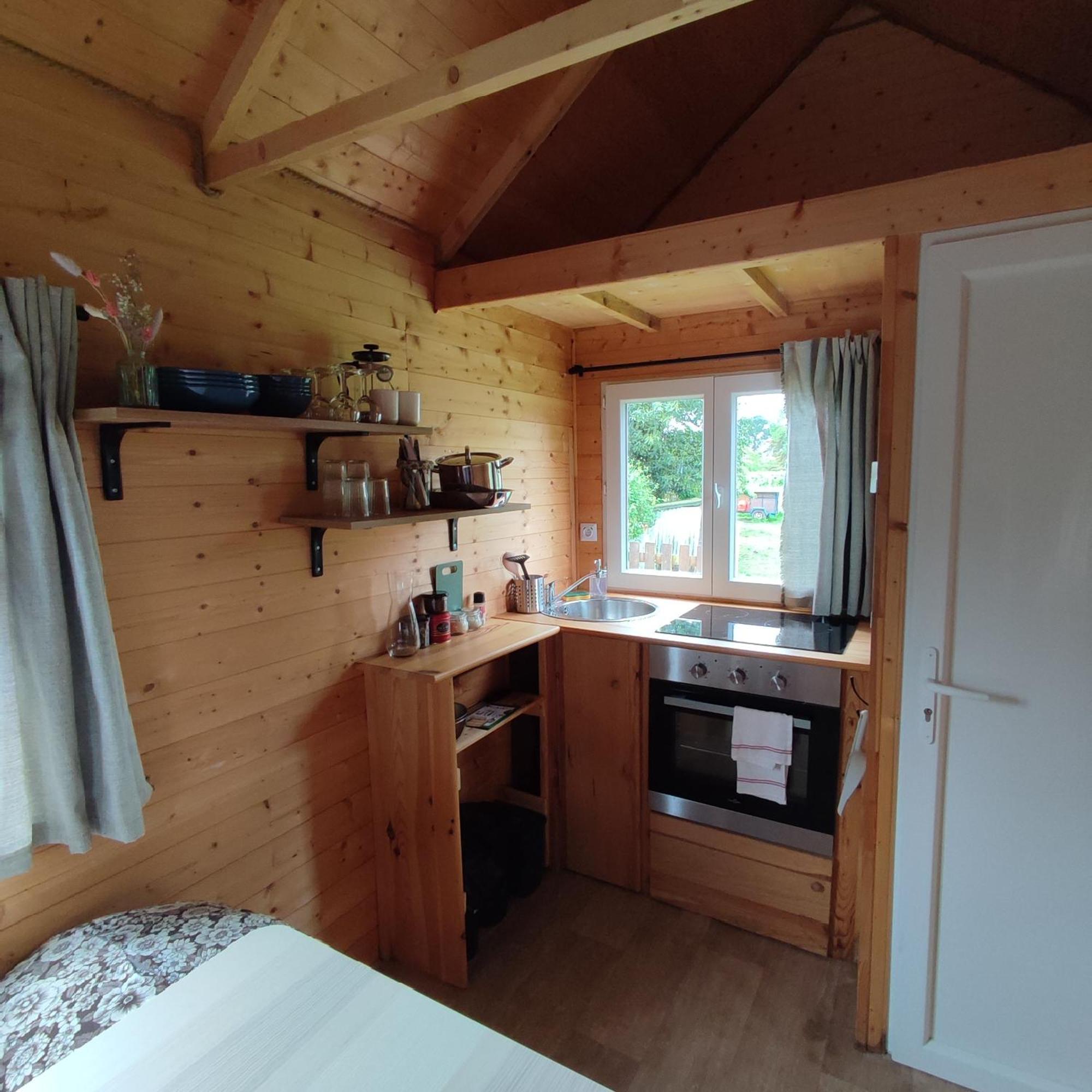 Nuit Insolite En Tiny House Questembert Esterno foto